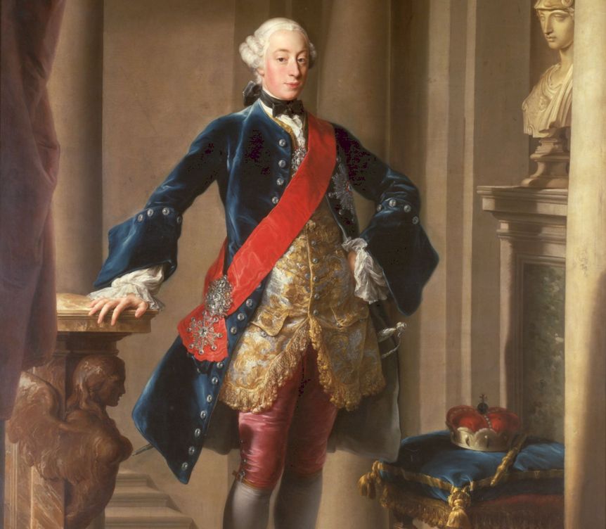 Foto: Württembergische Landesbibliothek Stuttgart Staatsporträt von Herzog Carl Eugen von Württemberg, Pompeo Batoni, 1753