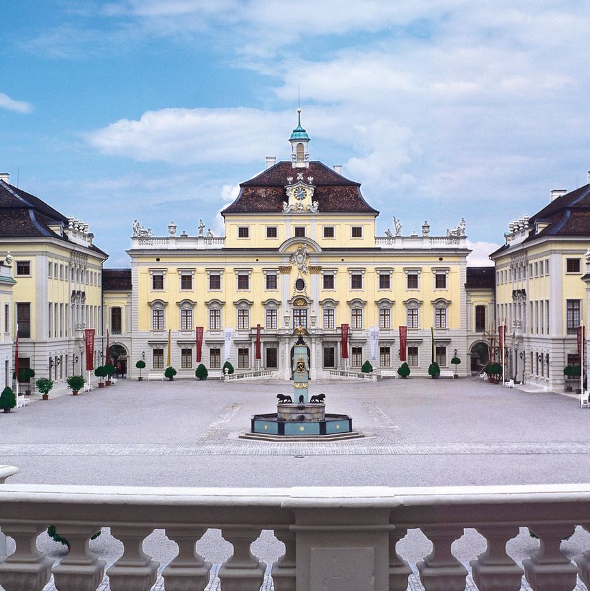 Foto: Staatliche Schlösser und Gärten Baden-Württemberg, Ralf Cohen Residenzschloss Ludwigsburg, Außenaufnahme